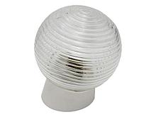 Светильник шар стекло/белый/наклонный 60Вт, IP20 (НБП 01-60-004) Юпитер