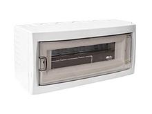 Бокс пласт. 12 модулей наружный с крышкой IP 20, BYLECTRICA