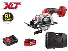 Аккум. циркулярная пила WORTEX CCS 1814 в чем. ALL1 XLT SET БЕСЩЕТ., 18 В, до 45 мм, 1х4 А*ч, з/у