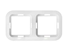 Рамка 2-местная белая, Гармония, BYLECTRICA