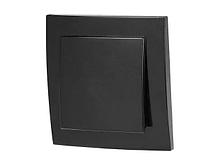 Выключатель 1 клав. (cкрытый, 6А) черный, Стандарт, Юпитер