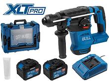 Аккум. перфоратор BULL CBH 1826 Xcase, XLTpro, БЕСЩЕТ., 18 В, 2.6 Дж, 26 мм, 2x6 А*ч, з/у