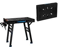 Верстак складной BULL WB 4585 в кор. 455 кг, 852x608x790 мм, переносной, 2 струбцины