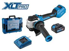 Аккум. углошлифмашина BULL CSG 1812-1 SR Xcase XLTpro 1x4 Ач БЕСЩЕТ, 125 мм, рег. об., 10 000 об/мин