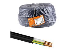Кабель ВВГнг(А)-LSLTx 3х1,5 ок(N, PE)-0,66 ГОСТ (100м) TDM