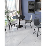 Стул Stool Group Easy велюр темно-серый ножки металл черные, фото 4