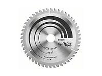Диск пильный 216х30 мм 48 зуб. по дереву OPTILINE WOOD BOSCH