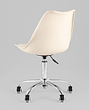 Стул офисный Stool Group BLOK SN пластиковый бежевый, фото 8
