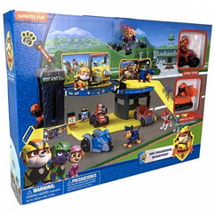 Набор База Щенячий патруль Paw Patrol Парковка-гараж XZ-335