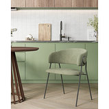Стул Stool Group Колин зеленый ножки черные металл, фото 3