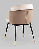 Стул Stool Group Пенелопа мягкий бежевый обивка велюр, фото 10