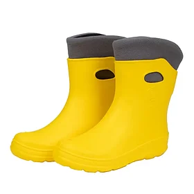 Полусапоги женские "KAURY" РЫСЬ, утеплитель, цв. желтый до -15ºС.