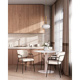 Стул Stool Group Кэрол букле белый, фото 4