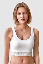 Майка-топ женская 158,164/88/94 экри BERRAK 7012