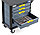 KraftWell KRW-TTG+SET157 Тележка профессиональная с 5 ящиками+инструмент 157 предметов, фото 5