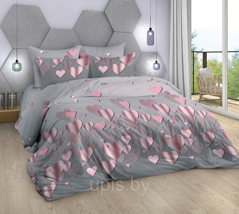 Комплект Постельного Белья "СИЯНИЕ" 2-х сп. (бязь, хлопок 100%)