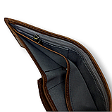 Компактный кошелёк портмоне коричневый L570-207 brown, фото 5