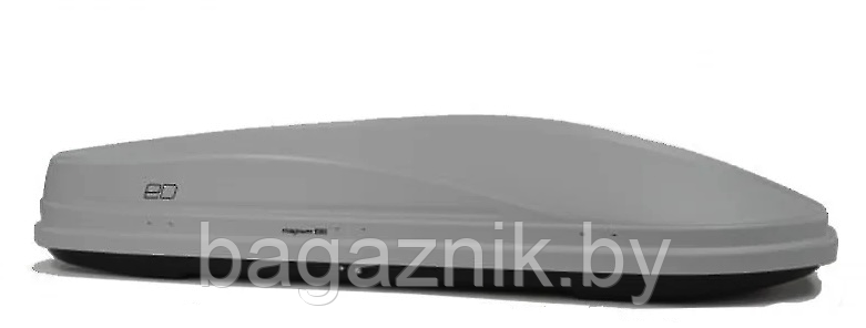 Автобокс Евродеталь ED Магнум 580, серый глянец, 220х84х42см, быстросъём, двухсторонний