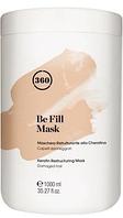 Реструктурирующая маска для волос с кератином 360 Be Fill, 1000 мл