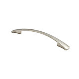 Ручка мебельная скоба UN90 96 мм сатин, фото 3