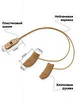 Зажимы для слуховых аппаратов с хлопковыми защитными рукавами, фото 3