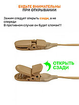 Зажимы для слуховых аппаратов с хлопковыми защитными рукавами, фото 2