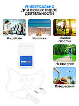 Фиксирующий зажим для слухового аппарата прозрачный / три насадки, фото 3