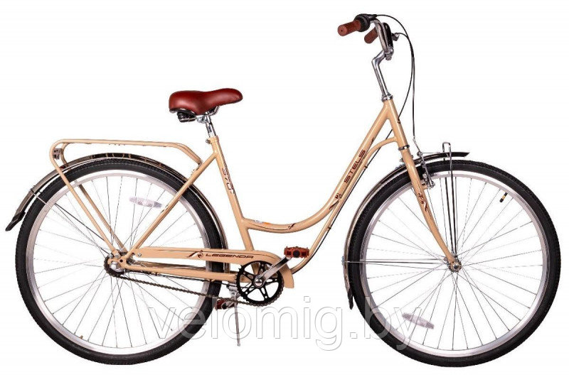 Велосипед дорожный Stels Legenda 370 28" VC Z010 (2026) с корзиной