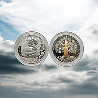 АКЦИЯ КО ДНЮ МАТЕРИ НА ПАМЯТНЫЕ МОНЕТЫ "МАТУЛЯ" ("МАТЬ") СЕРИИ "ДРЭВА ЖЫЦЦЯ" (ДЕРЕВО ЖИЗНИ")