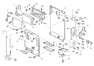 Плата питания FM1-D990 | FM4-2865 | FM4-2864 для Canon iR2520/ iR2525/ iR2530 ( О )