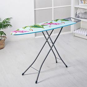 Доска гладильная Nika «Белль Классик 1», 112×34.5 см, два положения высоты 70, 80 см, европодставка, рисунок