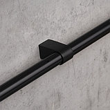 Держатель модерн,  для трубы d16, черный, фото 3