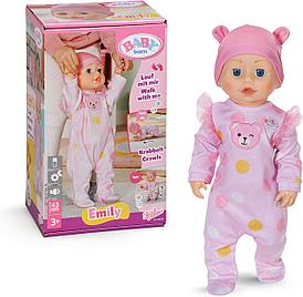 Интерактивная кукла Baby Born Ползающая кукла Эмили 43 см - Zapf Creation 838532