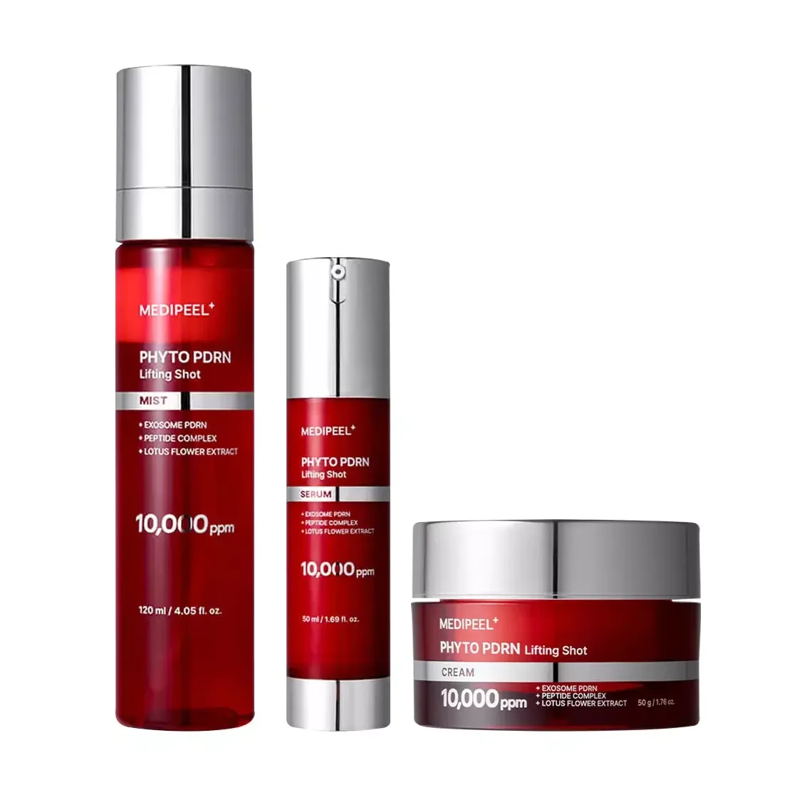 Антивозрастной лифтинг-набор с PDRN и экзосомами MEDIPEEL Phyto Exosome PDRN Lifting Set