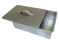 Коптильня мини одноярусная 350х250х100 (сталь 0,5мм), арт. К1-0,5мм