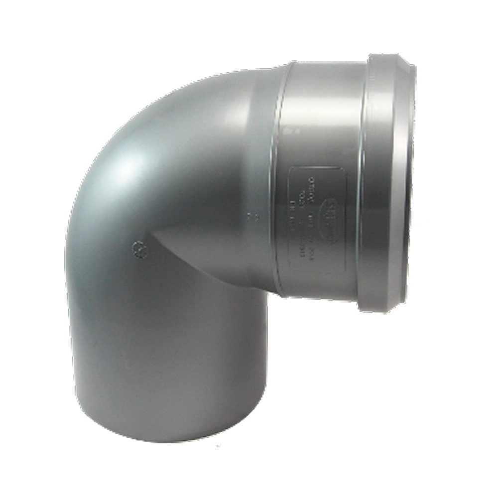 Отвод ПП 87° для внутренней канализации DN 40 мм Sinikon Standart (Италия/Россия)