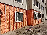 Утепление фундамента и цоколя ППУ POLYNOR — защита от холода и влаги