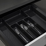 Вкладыш (лоток) для столовых приборов 600 мм (540*485), черный, фото 3
