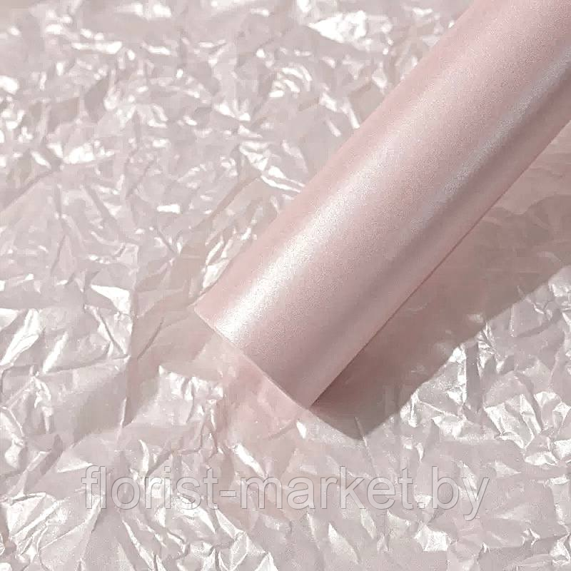 Бумага "Перламутровая тишью", 50*70 см, 20 л., шампань