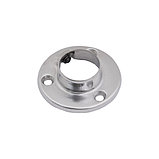 Крепление (фланец) трубы d25, хром, фото 3