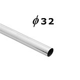 Труба d32 L-3000 (1 мм), хром, фото 3