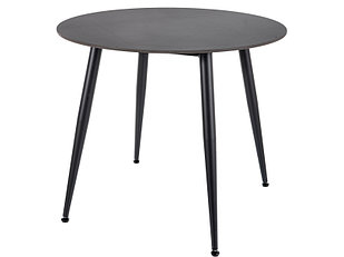 Стол обеденный SIGNAL RION черный/черный 90