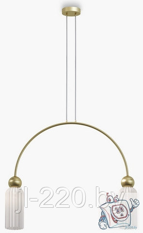 Светильник подвесной Maytoni Modern Antic MOD302PL-02W, IP20, золото, белый