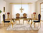 Стол обеденный SIGNAL PRINCE черный/золотой 150/90, фото 3