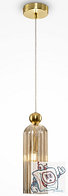 Светильник подвесной Maytoni Modern Antic MOD302PL-01CG, IP20, золото, коньячный