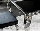 Стол обеденный SIGNAL PRINCE черный/хром 150/90, фото 9