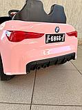 Детский электромобиль Baby Driver BMW M4 E002BB (розовый), фото 5