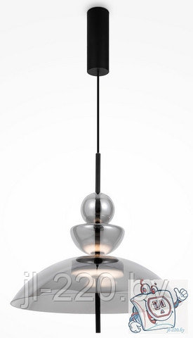 Светильник подвесной Maytoni Modern Bangkok MOD185PL-L6B3K6, IP20, черный, дымчатый
