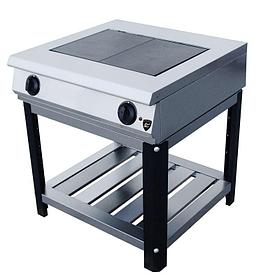 ПЛИТА ЭЛЕКТРИЧЕСКАЯ KAYMAN ПЭ-2-11 (800x800x900, 65 кг, 2 конфорки 295х415 мм, 6 кВт)