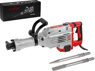 Отбойный молоток WORTEX DH 1445 в чем. (1400 Вт, 45 Дж, HEX 30, 1800 уд/мин)